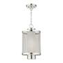6_Nottingham 1 Light Brushed Nickel Pendant more views