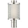 2_Nottingham 1 Light Brushed Nickel Post Light