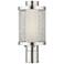 Nottingham 1 Light Brushed Nickel Post Light