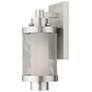 2_Nottingham 1 Light Brushed Nickel Wall Lantern
