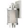 Nottingham 1 Light Brushed Nickel Wall Lantern