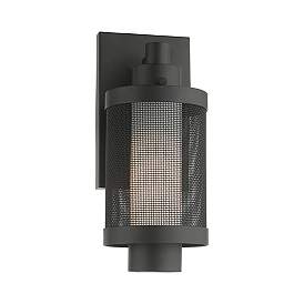 Image5 of Nottingham 1 Light Textured Black Wall Lantern more views