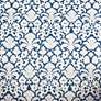 4_Nottingham Blue and White Fabric Arm Chair more views