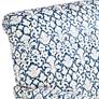 Nottingham Blue and White Fabric Arm Chair