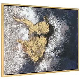 Image5 of Nourishment 40"H Textured Metallic Framed Canvas Wall Art more views