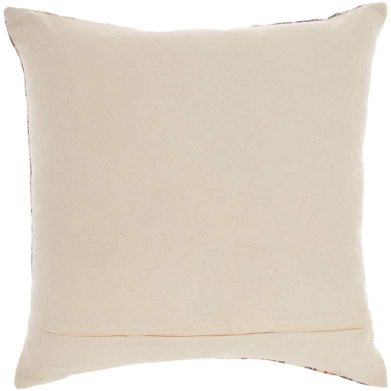 Image 4 Nourison 57 Grand Red Persian Print 20" Square Throw Pillow more views