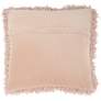 4_Nourison Blush Curly Shag 20" Square Indoor Throw Pillow more views