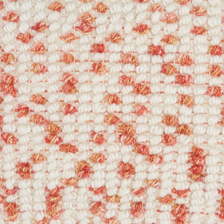 Image 3 Nourison Coral Loop Dots 20"x14" Outdoor Throw Pillow more views