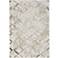 Nourison Glitz GLZ02 Ivory Gray Area Rug
