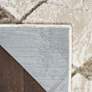 4_Nourison Glitz GLZ02 5'3"x7'3" Ivory Gray Area Rug more views