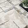 5_Nourison Glitz GLZ02 5'3"x7'3" Ivory Gray Area Rug more views