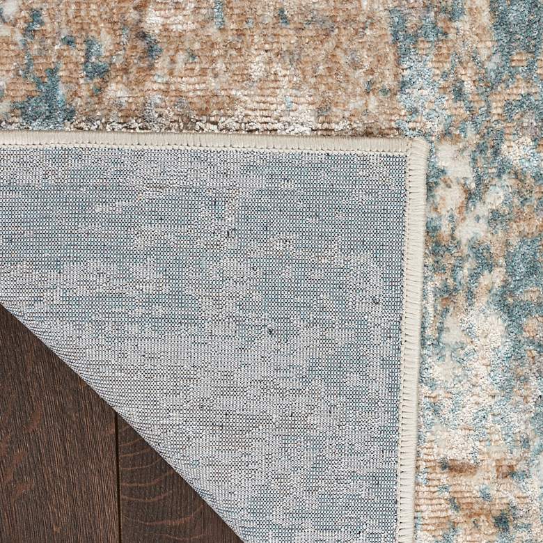 Image 4 Nourison Glitz GLZ06 5'3"x7'3" Multi-Colored Taupe Area R more views