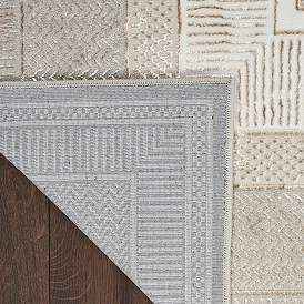 Image5 of Nourison Glitz GLZ07 7'10"x9'10" Ivory Rectangular Area R more views