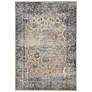 2_Nourison Home Malta 5'3" x 7'7" Blue/Ivory Indoor Rug