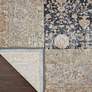 4_Nourison Home Malta 5'3" x 7'7" Navy Bordered Indoor Rug more views