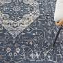 5_Nourison Home Malta 5'3" x 7'7" Navy Indoor Rug more views