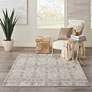 1_Nourison Home Royal Terrace 5'3" x 7'3" Beige Indoor Rug