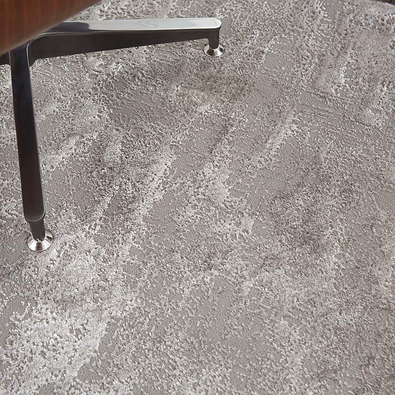 Image 5 Nourison Ki40 Royal Terrace 5'3" x 7'3" Silver Indoor Rug more views