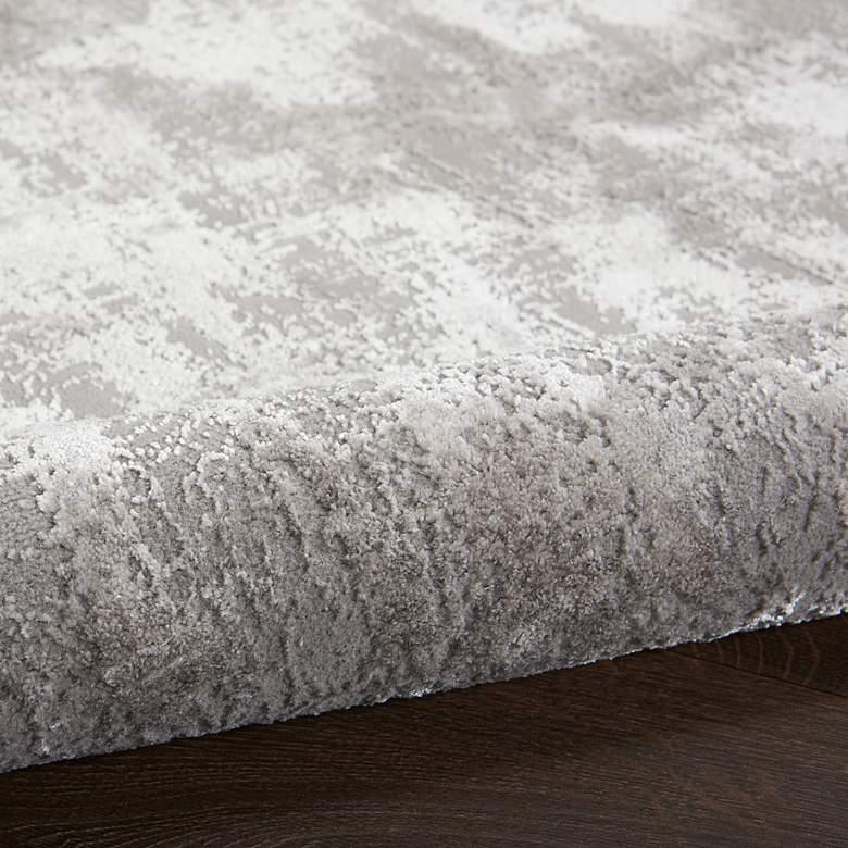Image 6 Nourison Ki40 Royal Terrace 5'3" x 7'3" Silver Indoor Rug more views
