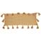 Nourison Life Styles Mustard Tassels 33"x 13" Throw Pillow