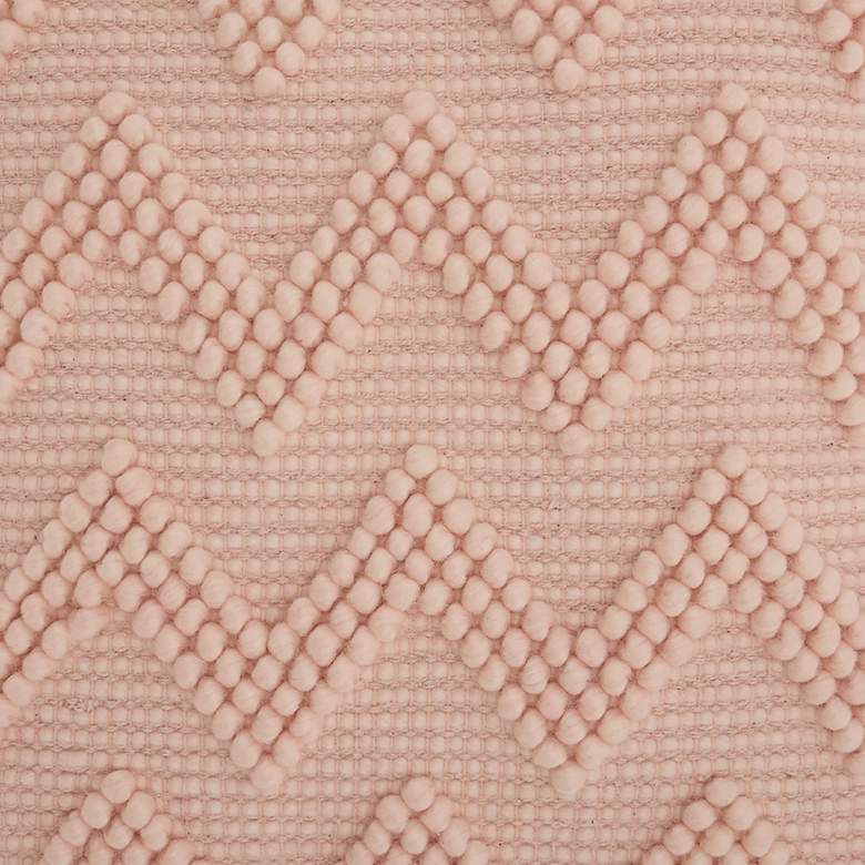 Image 3 Nourison Life Styles Rose Chevron 20" Square Throw Pillow more views