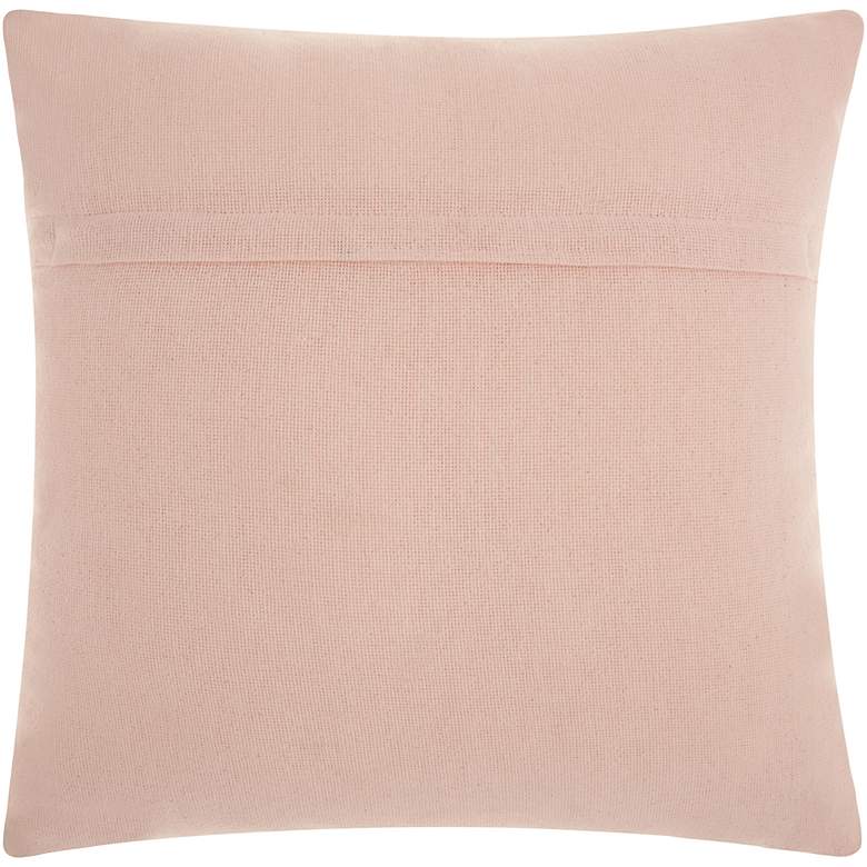 Image 4 Nourison Life Styles Rose Chevron 20 inch Square Throw Pillow more views