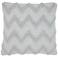 Nourison Life Styles Sky Chevron 20" Square Throw Pillow