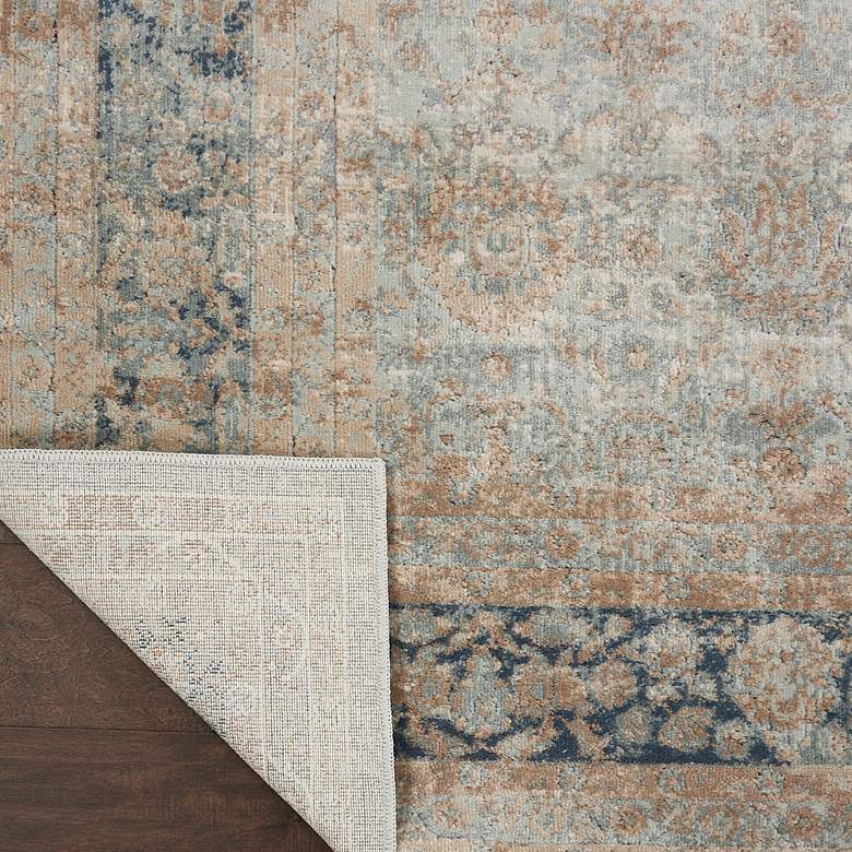 Image 4 Nourison Malta 5'3" x 7'7" Cloud Bordered Indoor Rug more views