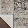 4_Nourison Malta 5'3" x 7'7" Navy Bordered Indoor Rug more views