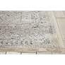 Nourison Malta MAI01 5'3"x7'7" Ivory and Blue Rug