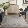 1_Nourison Malta MAI03 5'3"x7'7" Slate Area Rug