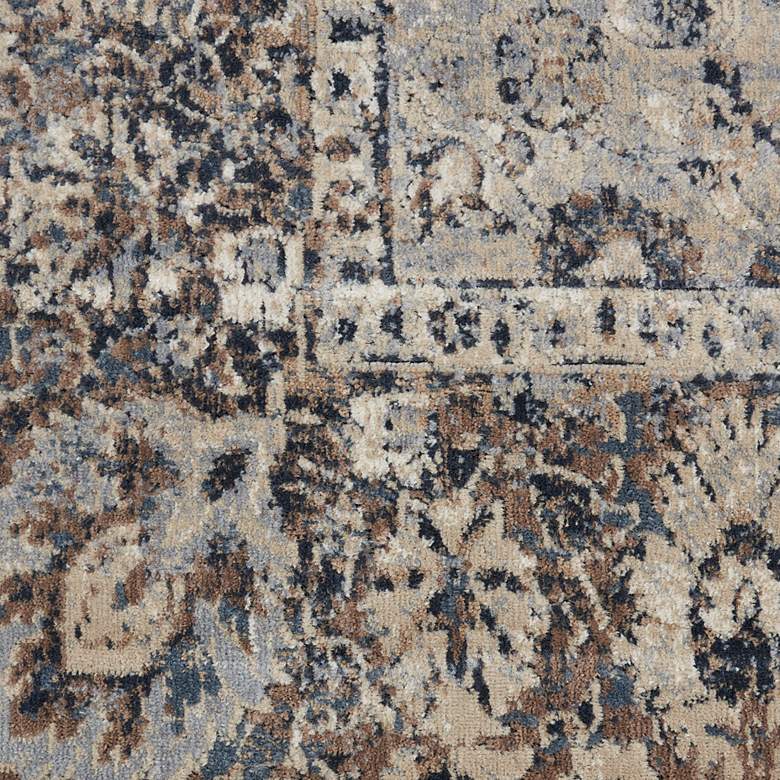 Image 7 Nourison Malta MAI03 5'3"x7'7" Slate Area Rug more views