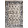 Thumbnail2 of Nourison Malta MAI04 5'3"x7'7" Ivory and Blue Rug
