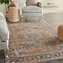 Nourison Malta MAI05 5'3"x7'7" Taupe Area Rug