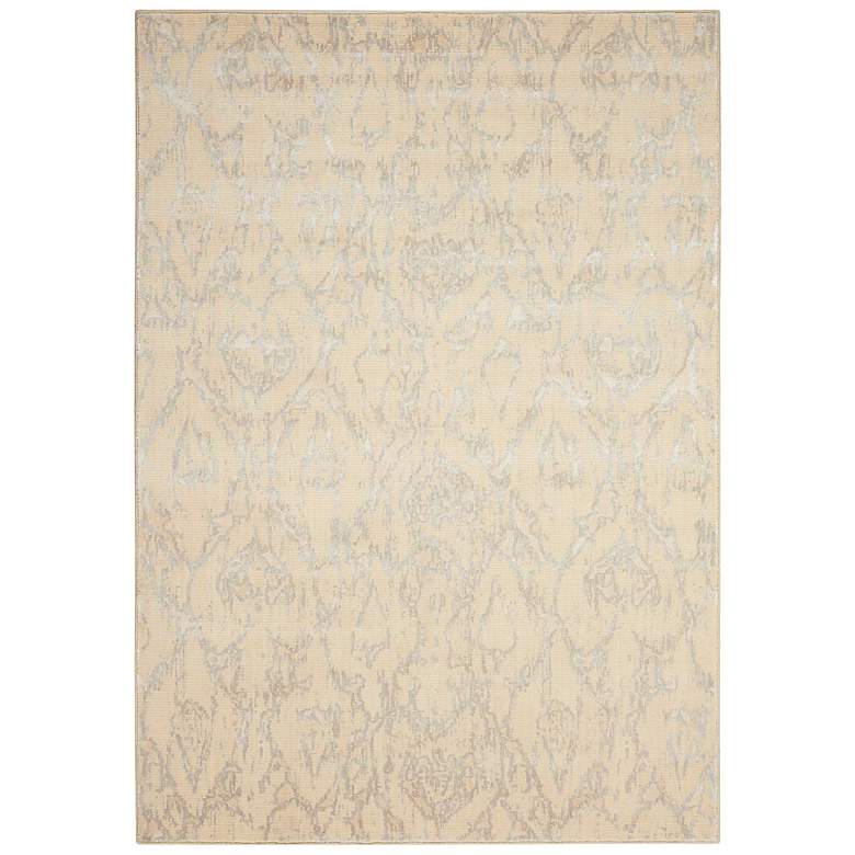 Image 2 Nourison Nepal NEP07 5'3"x7'5" Bone Area Rug