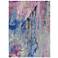 Nourison Prismatic PRS11 5'6"x7'5" Gray Purple Wool Area