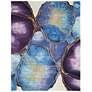 Nourison Prismatic PRS32 7&#39;9"x9&#39;9" Blue Purple Wool Area 