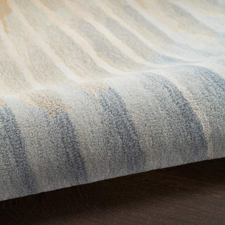 Image 6 Nourison Prismatic PRS35 7'9"x9'9" Sand Wool Area Rug more views