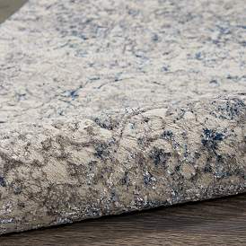 Image5 of Nourison Royal Terrace 2'2" x 7'6" Beige Blue Indoor Rug more views