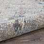 5_Nourison Royal Terrace 2'2" x 7'6" Ivory Blue Indoor Rug more views