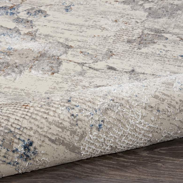 Image 5 Nourison Royal Terrace 2'2" x 7'6" Ivory/Grey Indoor Rug more views