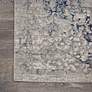 3_Nourison Royal Terrace 5'3" x 7'3" Beige Blue Indoor Rug more views