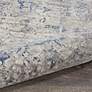 6_Nourison Royal Terrace 5'3" x 7'3" Beige Blue Indoor Rug more views