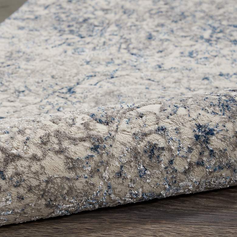 Image 6 Nourison Royal Terrace 5'3" x 7'3" Beige Blue Indoor Rug more views