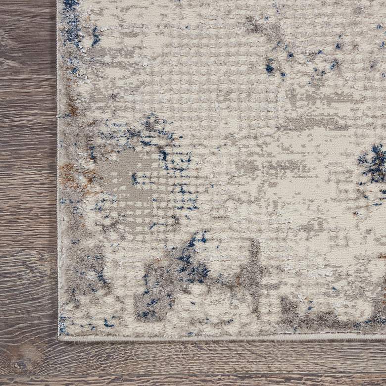 Image 3 Nourison Royal Terrace 5'3" x 7'3" Ivory/Grey Indoor Rug more views