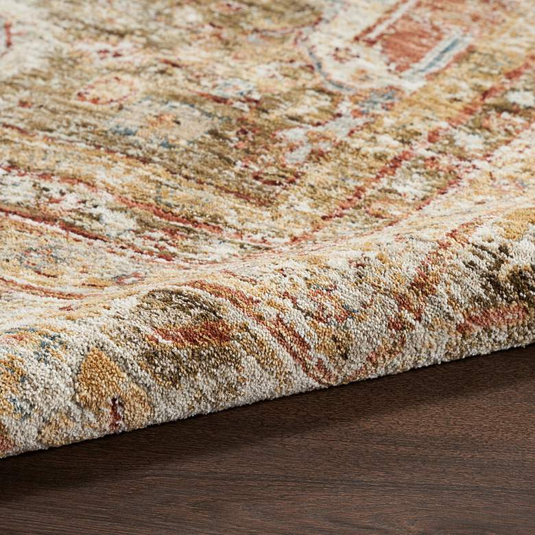 Image 5 Nourison Sahar SHR01 5'3"x7'8" Green Rectangular Area Rug more views