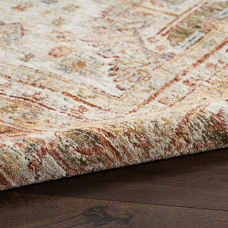 Image 6 Nourison Sahar SHR01 5'3"x7'8" Multi-Color Ivory Area Rug more views