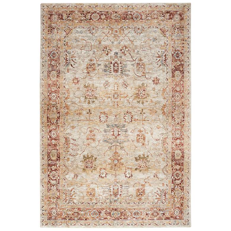 Image 2 Nourison Sahar SHR02 5'3"x7'8" Ivory Rectangular Area Rug