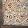 Thumbnail3 of Nourison Sahar SHR03 3'11"x5'11" Blue Rectangular Area Ru more views