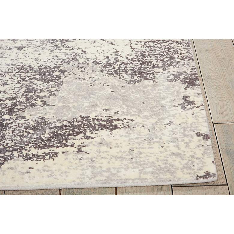Image 4 Nourison Twilight TWI06 5'6"x8' Bone Rectangular Area Rug more views